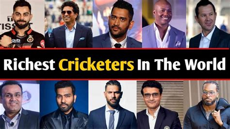 Top 10 Richest Cricketers In The World 2024 With Their Net Worth