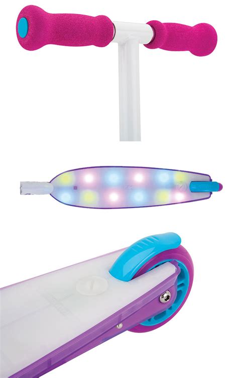 Двухколесный самокат Razor Party Pop со светящейся платформой купить в ...