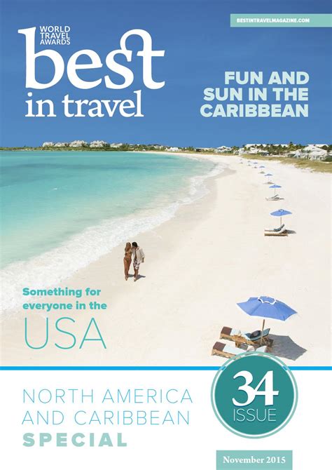 North America And Caribbean Special Best In Travel Magazine Issue 34