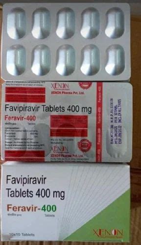 Favivir Fevisafe 400 Favipiravir 400mg Tablets US DELIVERY At Rs 2000