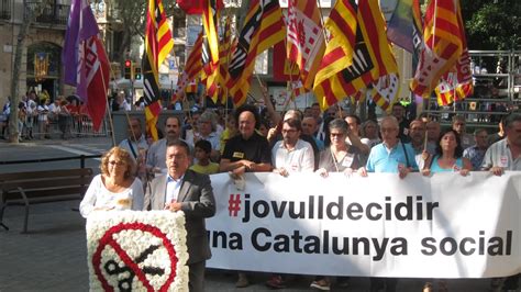 Cc Oo Y Ugt Reivindican La Catalunya Social Y Se Comprometen Con El