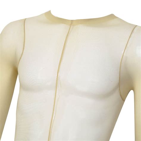 Mens Sexy Lingerie See Through Body Stocking Full Bodysuit Pantyhose Underwear EBay