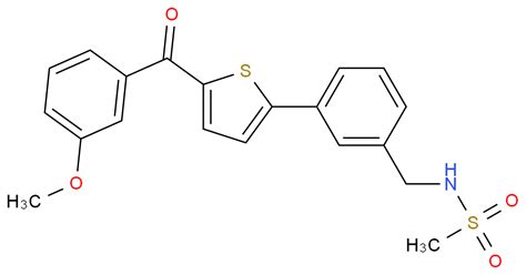 1361253 01 1 N [[3 [5 [ 3 Methoxyphenyl Oxomethyl] 2 Thiophenyl]phenyl]methyl