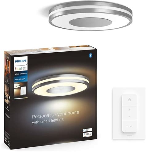 Philips Hue White Amb LED Deckenleuchte Being Inkl Dimmschalter