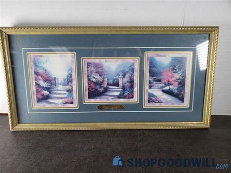 Thomas Kinkade Gardens Of Light Framed Art Shopgoodwill