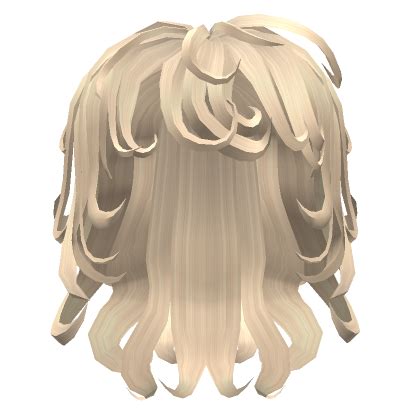 Blonde Messy Bed Hair Roblox