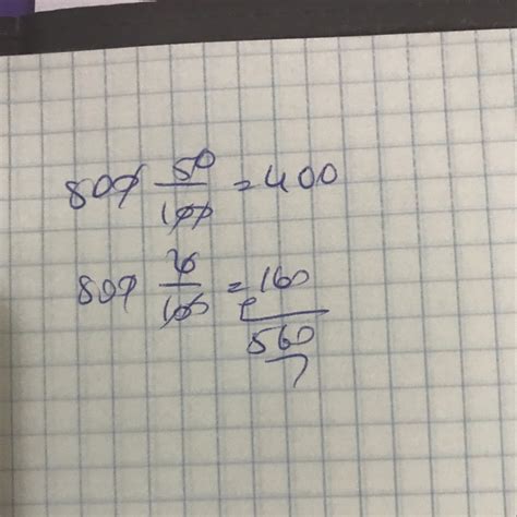 800 sayisinin % 50 si ile % 20 sinin toplami kactir - Eodev.…