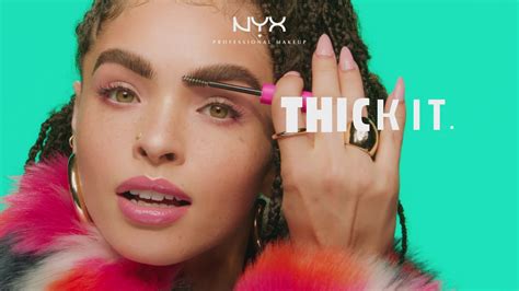 Buy NYX Professional Makeup Thick It Stick It Brow Mascara Brunette Online