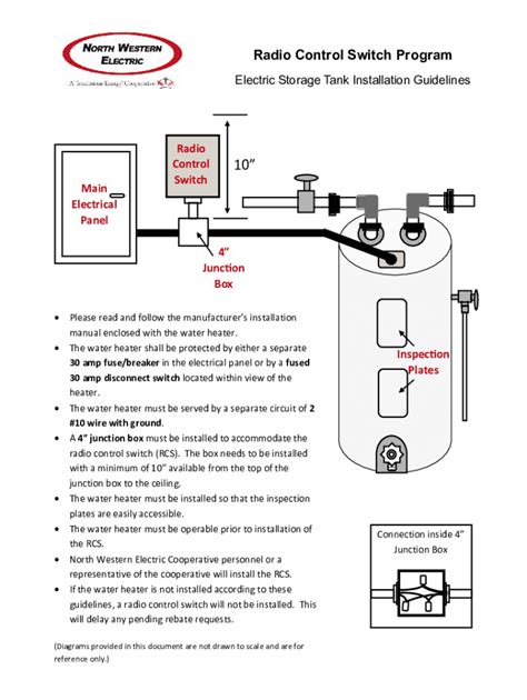 Fillable Online Electric Water Heater Rebate Agreement Fax Email Print