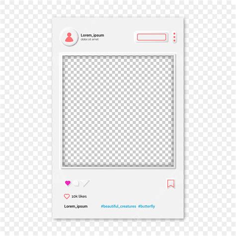 Instagram Ui Vektor