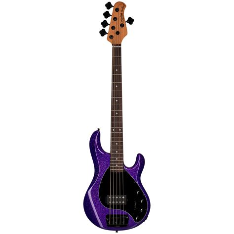 Sterling By Music Man Stingray Purple Sparkle Electric Bass Guitar