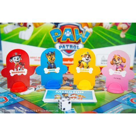 Monopoly Junior Paw Patrol Puddletown Games And Puzzles