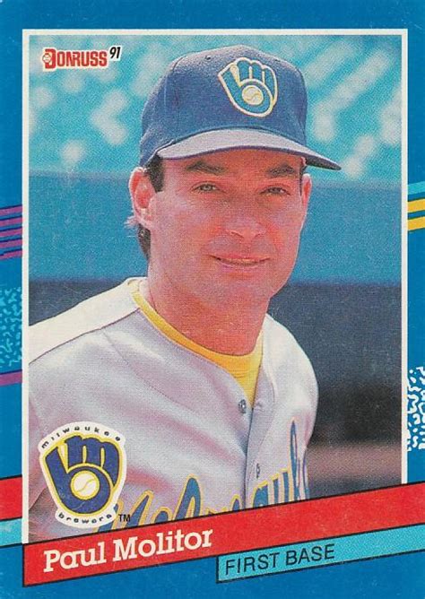 1991 Donruss 85 Paul Molitor Trading Card Database