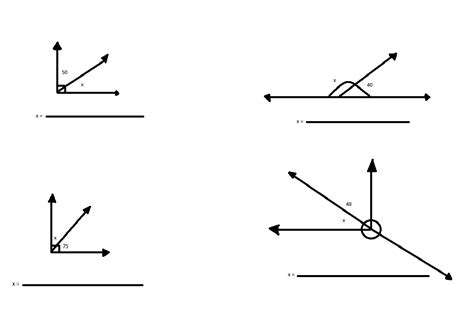 Calcule As Medidas Desconhecidas Dos Ngulos Das Figuras Abaixo