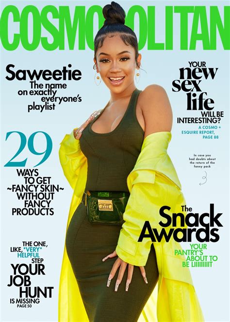 Saweetie Cosmopolitan Cover Photoshoot