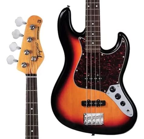 Contra Baixo Jazz Bass Tagima Woodstock Tw Sunburst