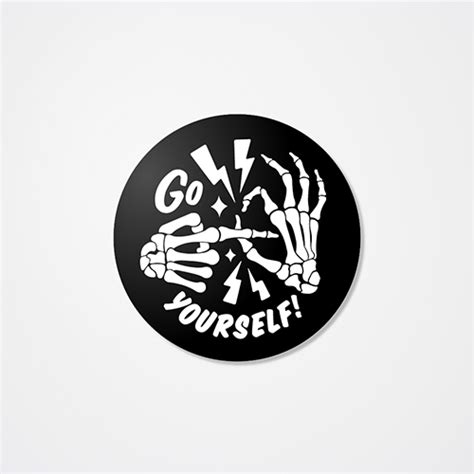 Go Fuck Yourself Sticker Power Athlete Inc