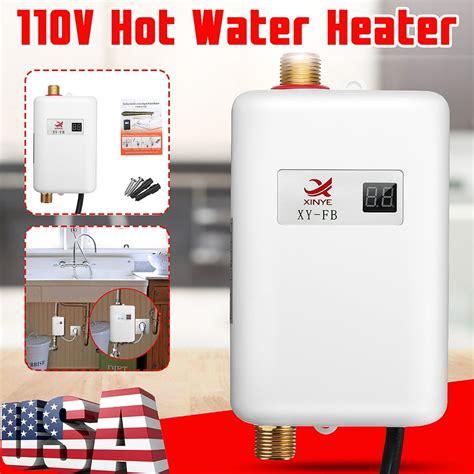 Novashion Electric Tankless Water Heater 30kw 110v Instant Hot On