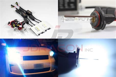 Hb K Blue Tint White W Slim Ac Canbus Ballast Xenon Hid Kit