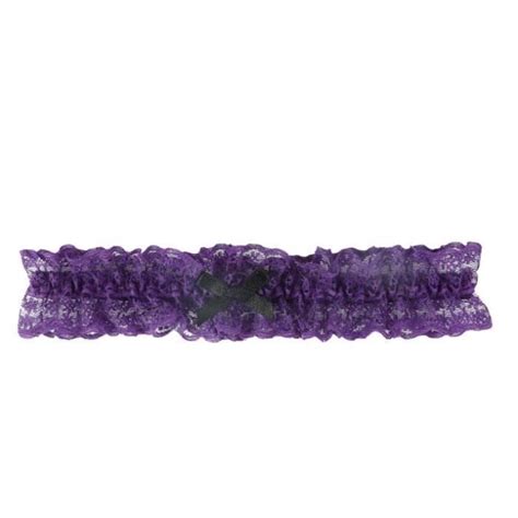 Soutien gorge Porte jarretelles en dentelle pour femmes lingerie sexy avec nœud anneau de cuisse