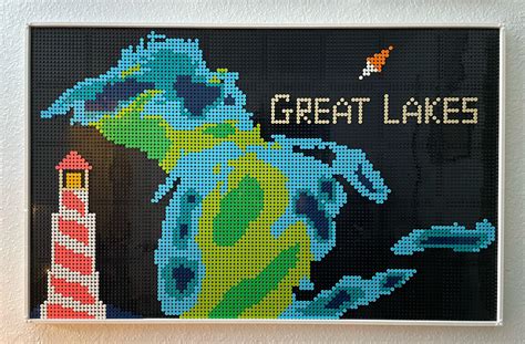 The Great Lakes : r/legoworldmap