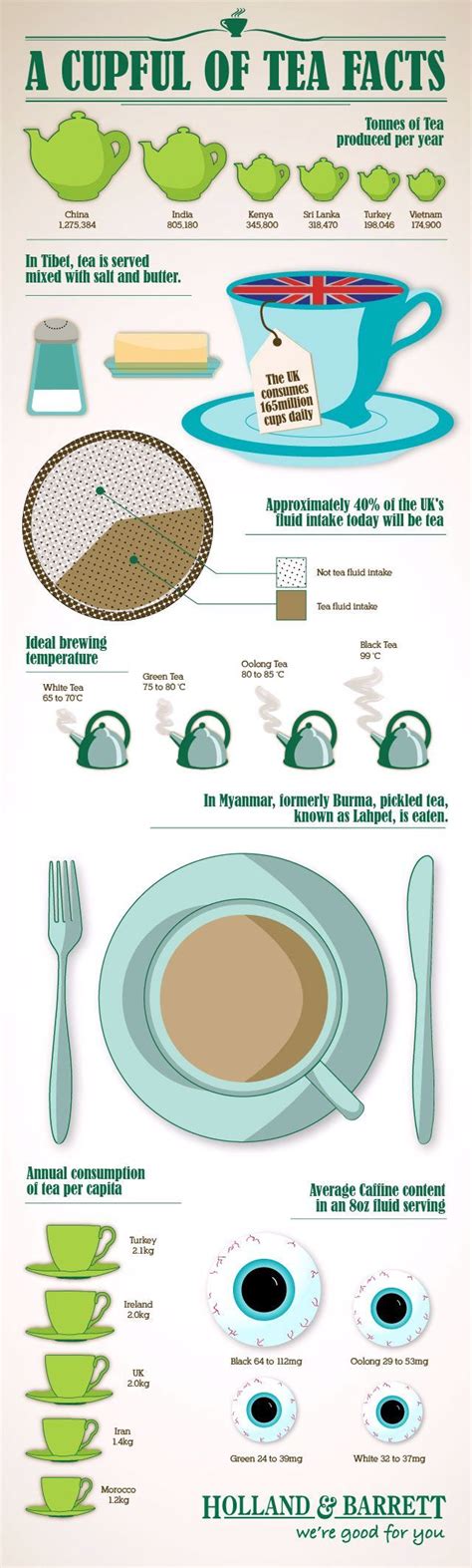 Food Infographic Brew The Perfect Cup Of Tea Infographic