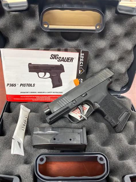 Sig Sauer P365 365 9 Sas Sig Anti Snag For Sale New