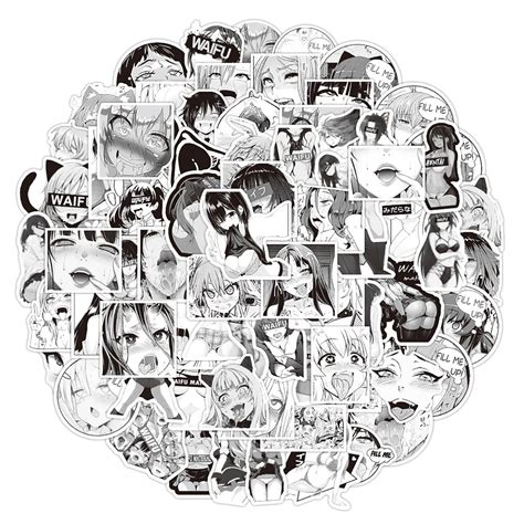 Pcs Waifu Sticker Pack Sexy Adult Sticker Pack Anime Bunny Girl Stickers Bikini Lady