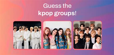 Guess The Kpop Group Quiz Android App