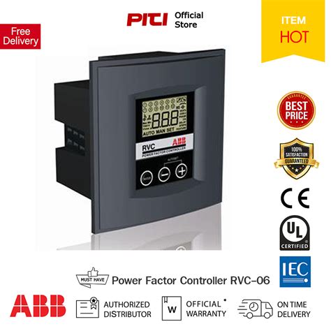 Abb Power Factor Controller Rvc Abb