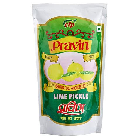 Pravin Lime Pickle 200 G Refill Pack