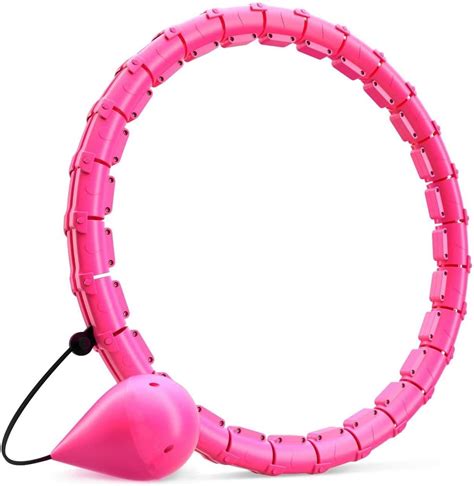 Hula Hoop With Weight Ball Smart Weighted Hula Hoop For Adults 24