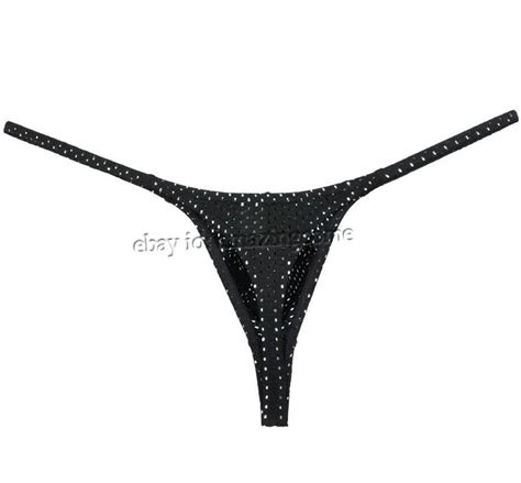 Sexy Men Mini Bikini Thong Underwear Guys Posing Tangas Contour Pouch G String EBay