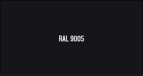RAL 9005 Jet Black | peacecommission.kdsg.gov.ng