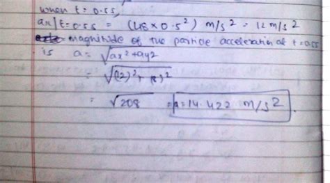 Solved A Particle Is Constrained To Travel Along A Path If X