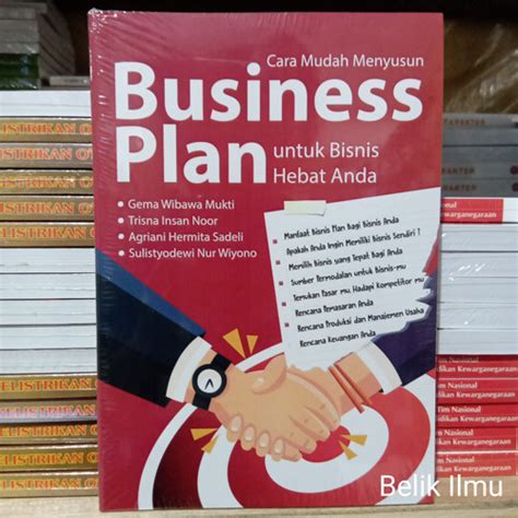 Jual Buku Cara Mudah Menyusun Business Plan Kota Yogyakarta Belik