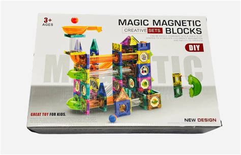 Магнитный конструктор MAGIC MAGNETIC BLOCKS 126 для мальчиков и девочек ...
