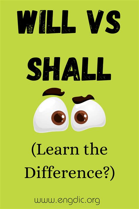 Will Vs Shall Whats The Difference Engdic