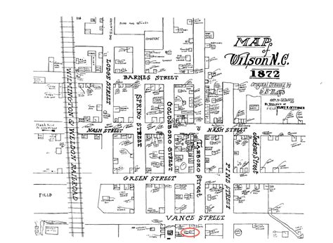 Map of Wilson, 1872. | Black Wide-Awake