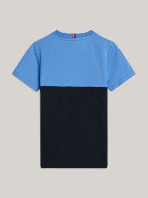 Kids' Tommy Logo Colorblock T-Shirt | Tommy Hilfiger