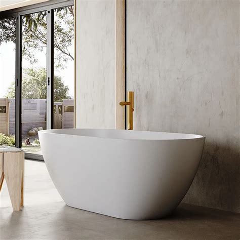 Solid Surface Bathtub | Nevis Freestanding Bathtub - TONA.com