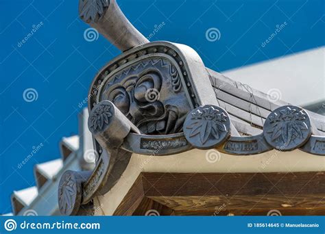 Onigawara Ogre Goblin Tile Gargoyle Style Roof Ornaments At Taiseidan