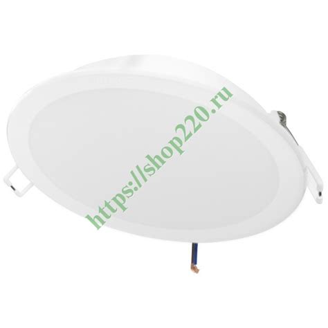 Светильник светодиодный Philips Downlight LED 59464 MESON 125 13W 4000K ...