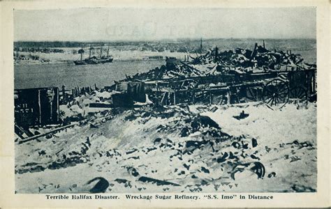 wartime tragedies  halifax explosion canada    world war