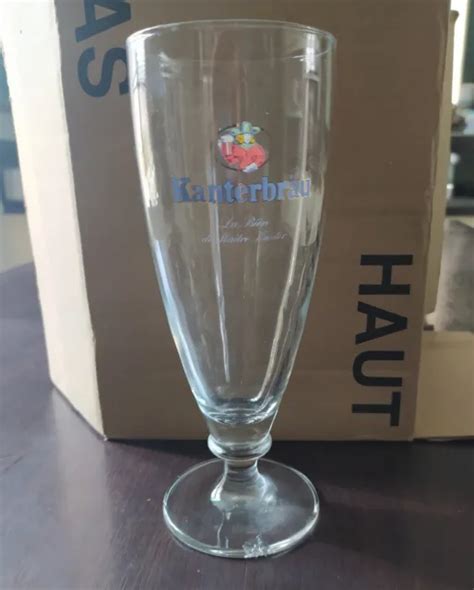 Verre A Bi Re Ancien A Pied Kanterbrau Centilitres Eur