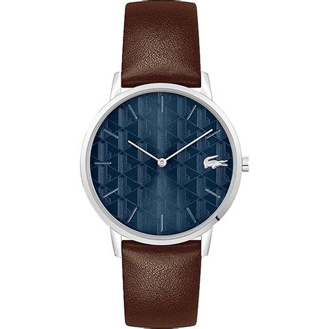 Lacoste Men's Watch Lacoste Men's Watches CROCORIGIN 2011307 Leather ...