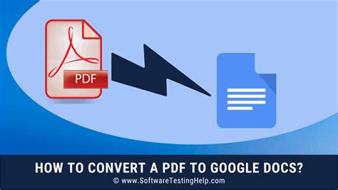 How To Convert Pdf To Google Docs Format Simple Ways