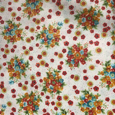 Rjr Bordeaux Rose Rose Bunches Blue Sit N Sew Fabrics By The Yard