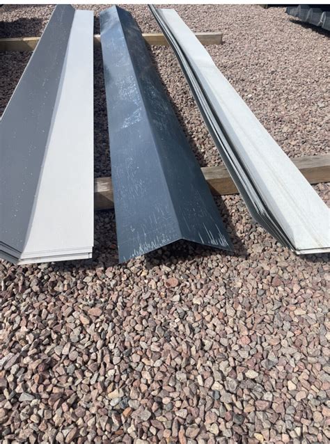 Anti Con Backing Plastic Coated Anthracite Grey Box Profile Roofing