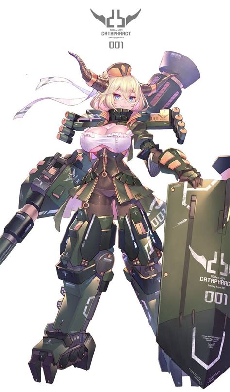 Anime Mech Suit Girl